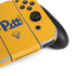 University of Pittsburgh Pitt Panthers Yellow Nintendo Switch OLED (2021) Skin
